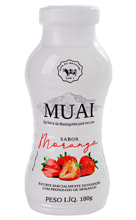 Iogurte Semi Desnatado Sabor Morango