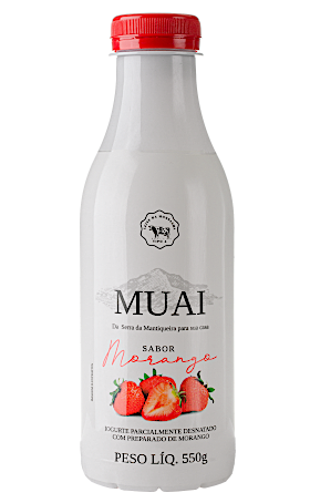 Iogurte Semi Desnatado Sabor Morango