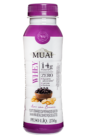 Iogurte Whey Protein Açaí com Banana