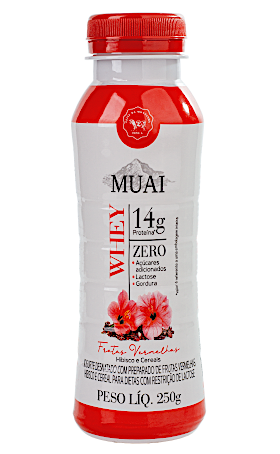 Iogurte Whey Protein Frutas Vermelhas, Hibisco e Cereais